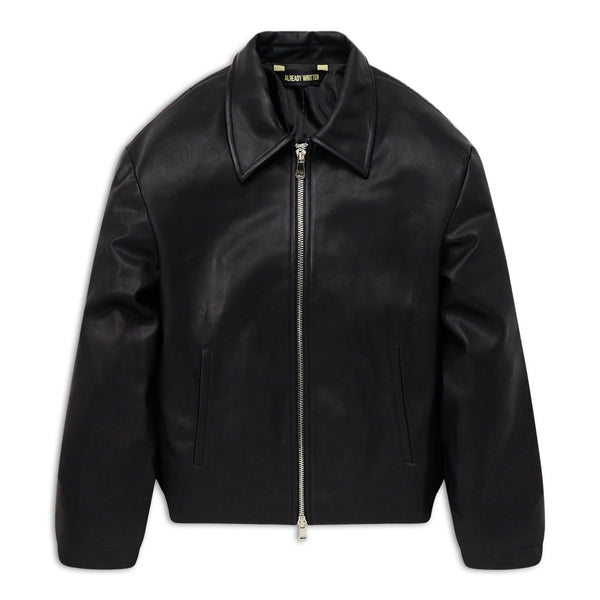 Leather Double Zip Jacket