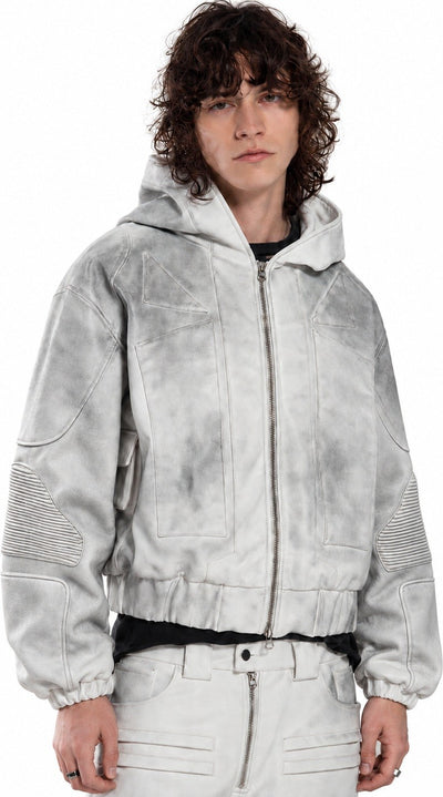 ALREADY WRITTEN white bomber — AI on-body styling visualization